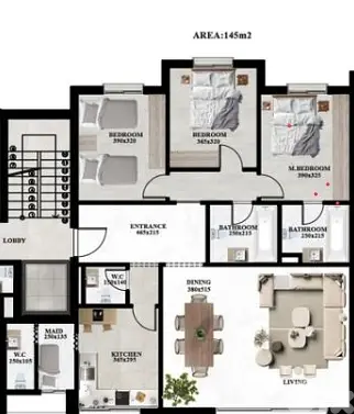 Luxurious Apartment for Sale in Hazmieh.