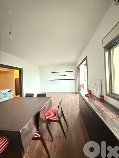 Fully furnished apartment for rent in Dbaye with mountain and sea view. Fully furnished apartment for rent in Dbaye with mountain and sea view.