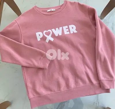 Pink sweater for women size M
