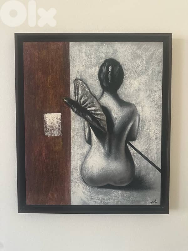 Set of Two Artworks – Figurative Paintings 0