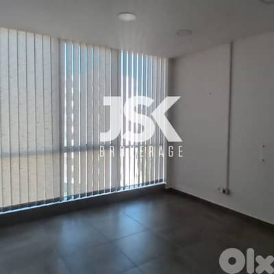 L19193 - 100 SQM Office For Rent In A Commercial Center In Jdeideh