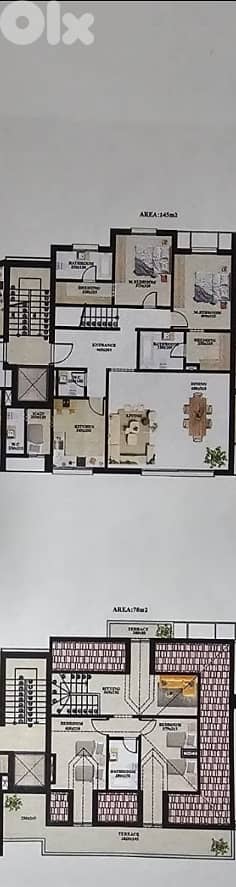 Luxurious Duplex for Sale in Hazmieh.