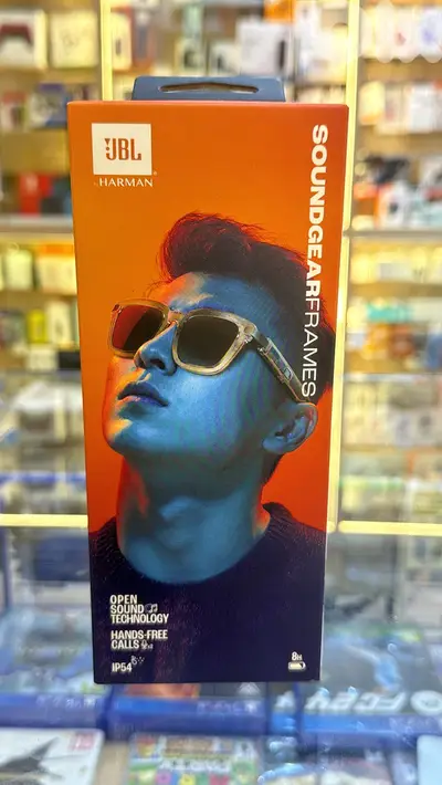 Jbl Soundgear Frames Audio Glasses -square-amber Exclusive & new offer