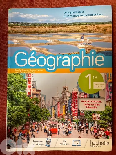 geographie 1ere hachette programme 2019