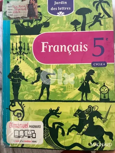 jardin des lettres français 5e Magnard EB7