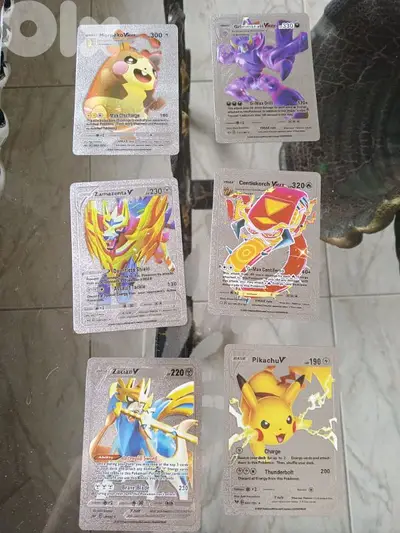 6 pokemon cards for sale
