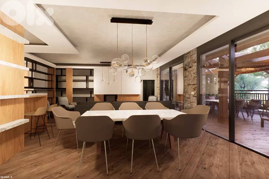 Chalet for sale in Faraya/ Under construction/ Terrace 8