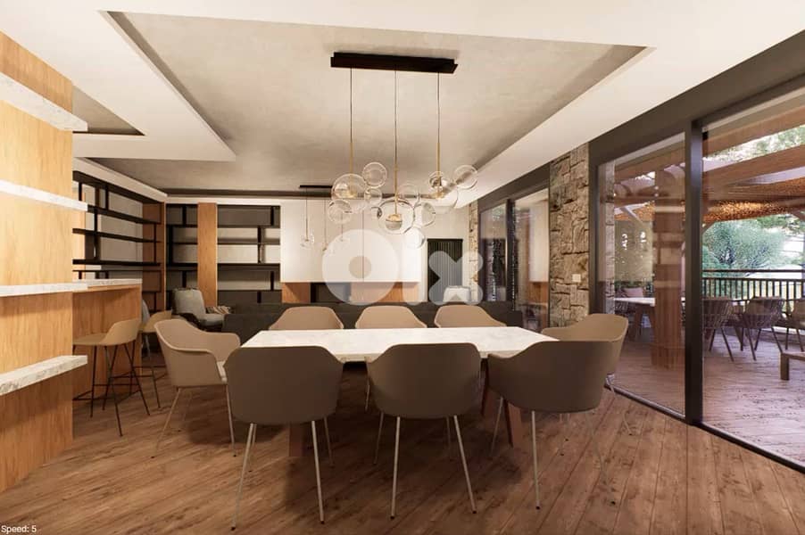 Chalet for sale in Faraya/ Under construction/ Terrace 4
