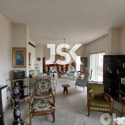 L19198 - Spacious Apartment For Sale in Jal El Dib Prime Location