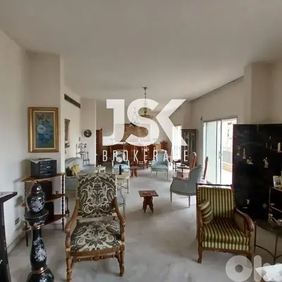 L19198 - Spacious Apartment For Sale in Jal El Dib Prime Location