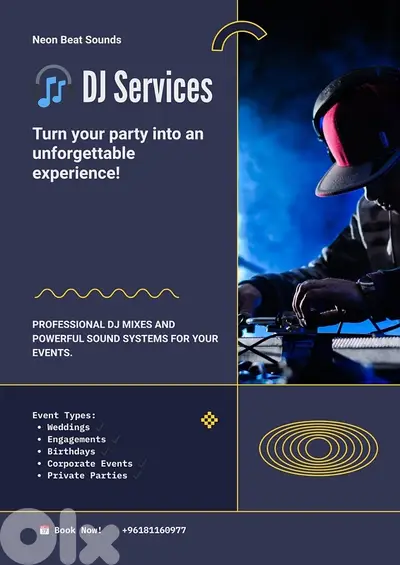 professional DJ & Sound System For all Events