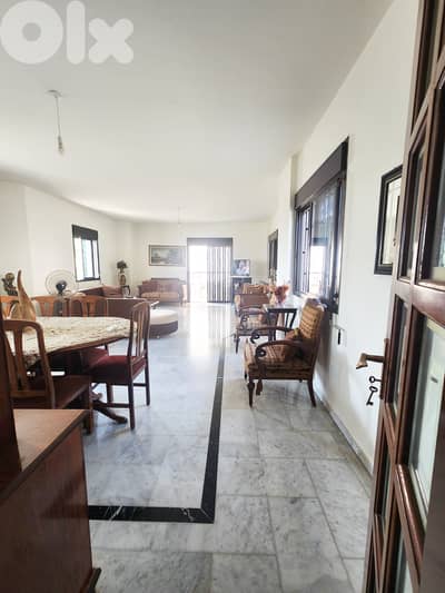 250 SQM Apartment in Daher El Souwan, Metn with a Mountain View