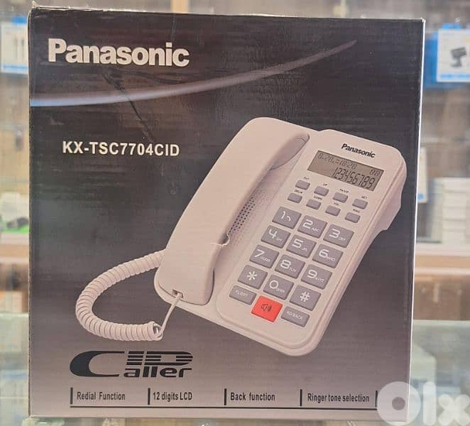 PANASONIC KX-TSC7704CID CALLER ID 0