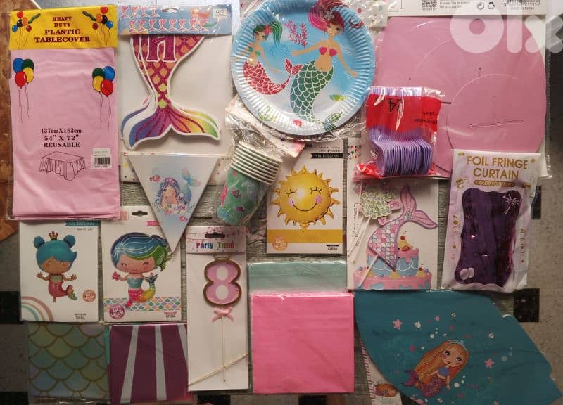 mermaid birthday decoration 1
