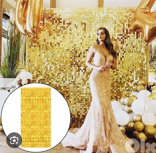 party foil curtain 2