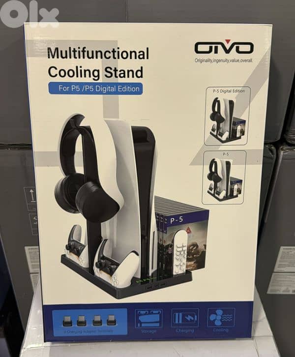 OIVO Multifunctional Cooling Stand For Ps5 P5246 30$ 0