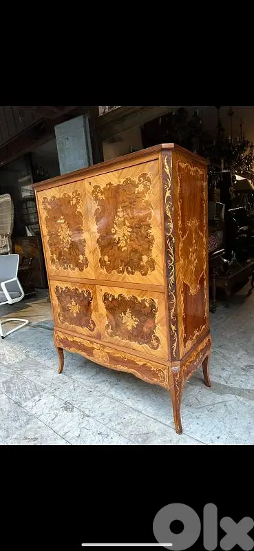 italy bar antique بار ماركتري ايطالي انتيك حجم كبير تصميم رائع