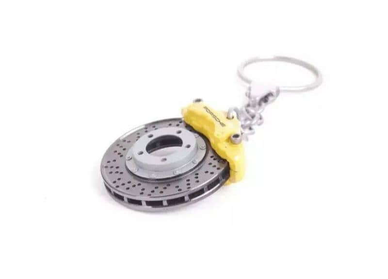 Porsche Disc Brake Rotor Key Chain 2