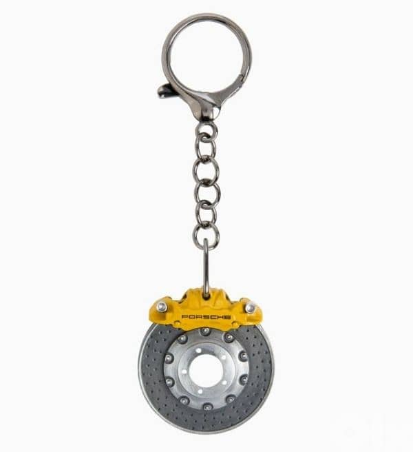 Porsche Disc Brake Rotor Key Chain 3