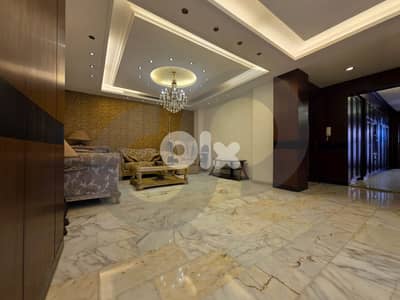 Sea facing luxurious apartment , Dohat el Hoss/دوحة الحص REF#OM126157