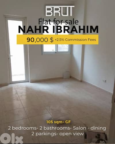 105 sqm apartment for sale in Nahr Ibrahim - Sea View