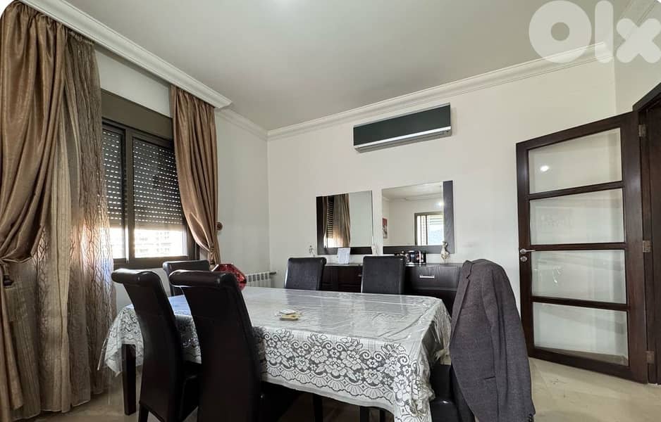 FULLY FURNISHED APARTMENT FOR SALE IN MANSOURIEH, OPEN VIEW, (MA-438) 0
