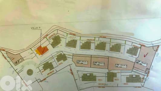 Land for sale in Awkar/ Subdivsion villas