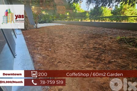 Downtown 200m2 | 60m2 Garden | Coffeeshop | Prime Location | OH