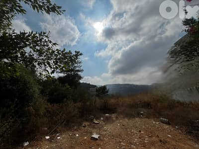 Land for sale in Kornet Chewan Rabweh  | Easy to built | 1067 Sqm