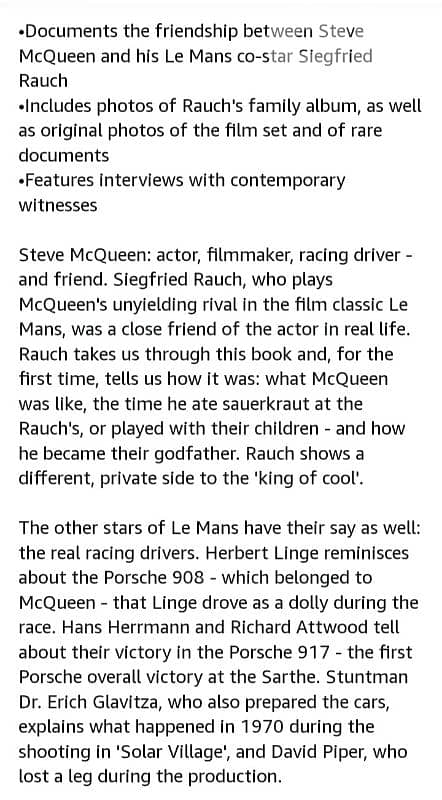Steve McQueen Our Le Mans Book. 5