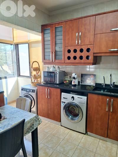 133 SQM Furnished Apartment in Bsalim/Majzoub + VIEW + 100 SQM TERRACE
