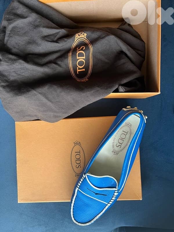 TOD’S LOAFERS with box and dust bag 5