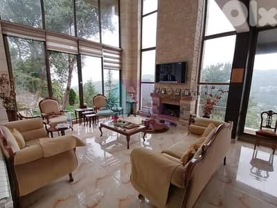 5bedrooms Villa (furnished) +garden+sea view 4sale in Chahtoul - شحتول