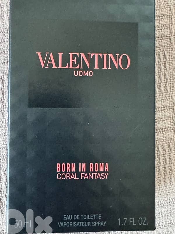 Valentino Uomo Born In Roma Men Edt 50 Ml 0