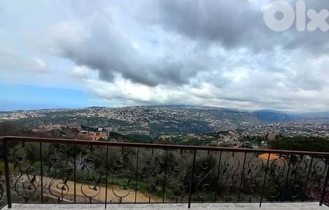 Villa for sale in Bikfaya/  Panoramic view