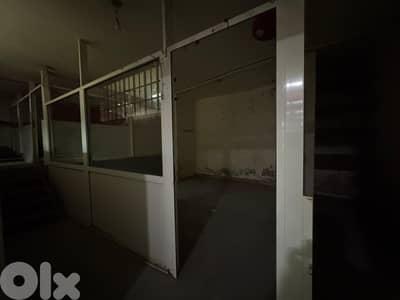 L19203 - 190 SQM Warehouse For Rent in Hazmieh