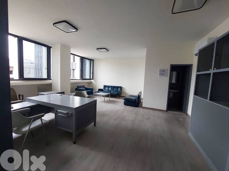 75 SQM Prime Location Furnished Office in Antelias, Metn 0