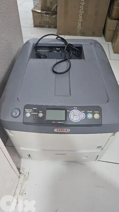 oki white toner printer