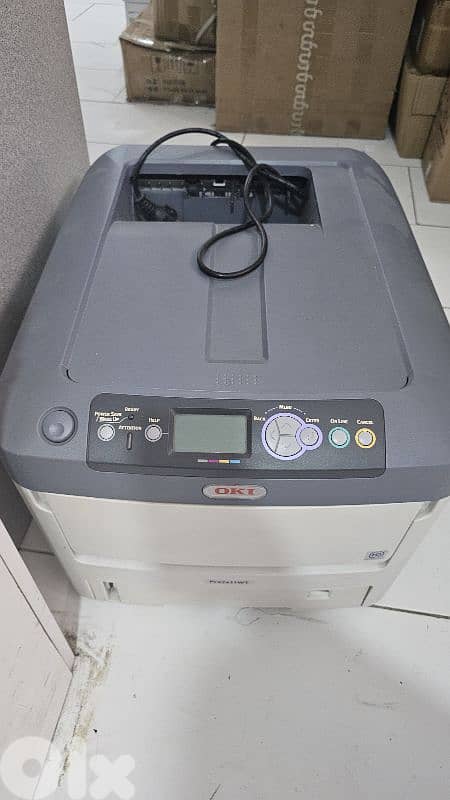 oki white toner printer 0