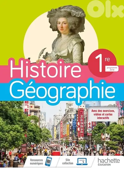Histoire/Géographie 1ère compilation - Livre élève - Ed. 2019