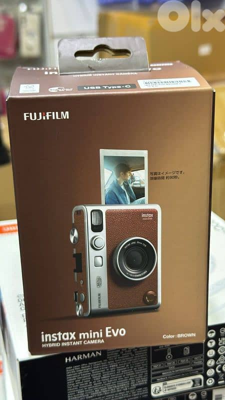 FujiFilm Instax Mini Evo Brown 0