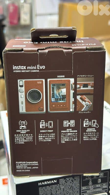 FujiFilm Instax Mini Evo Brown 1