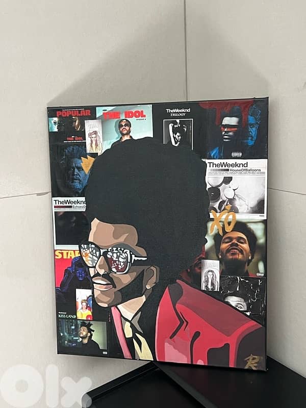 the weeknd painting 0