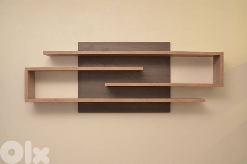 Moderns wood racks and open closets 7