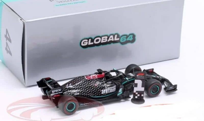 L. Hamilton Mercedes AMG W11 (Tuscany GP 2020) diecast car model 1;64 4