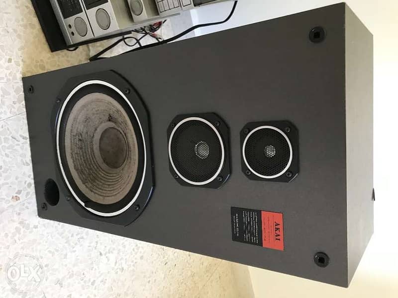 Akai complete sound system (7 pieces) 2