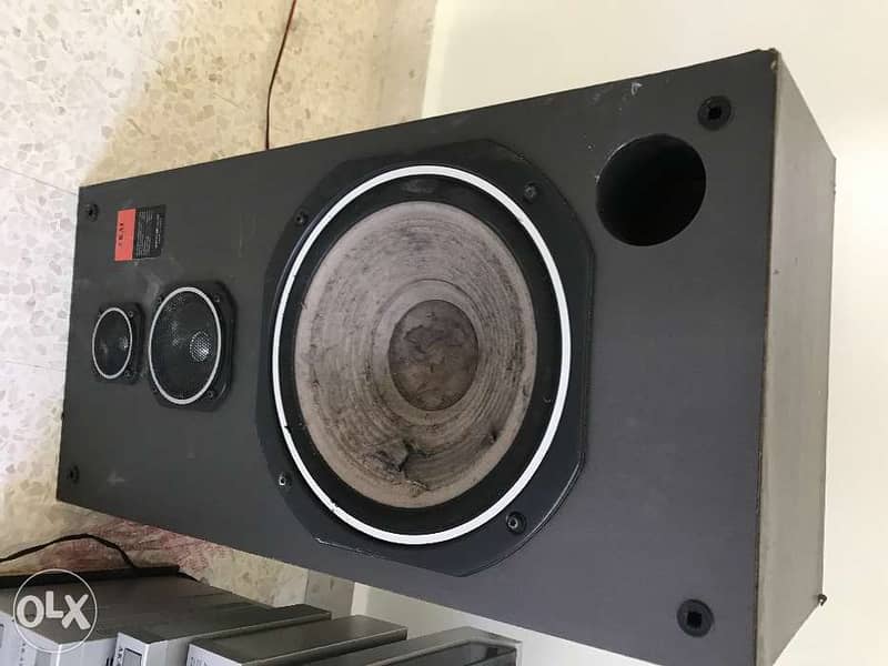 Akai complete sound system (7 pieces) 3