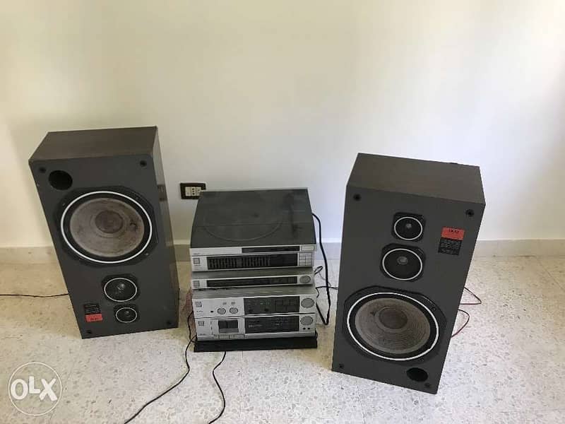 Akai complete sound system (7 pieces) 4