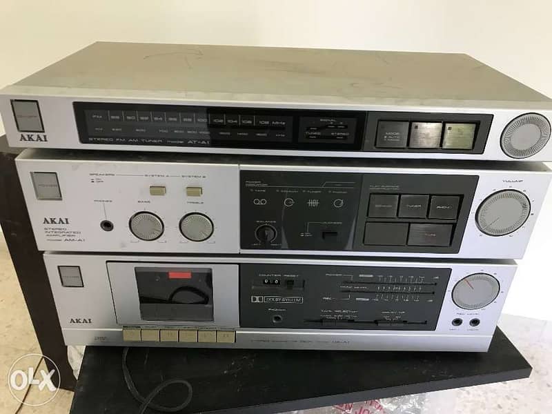 Akai complete sound system (7 pieces) 5