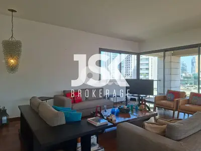 L19222 -  Apartment with Sea View For Rent in Clemenceau, Ras Beirut